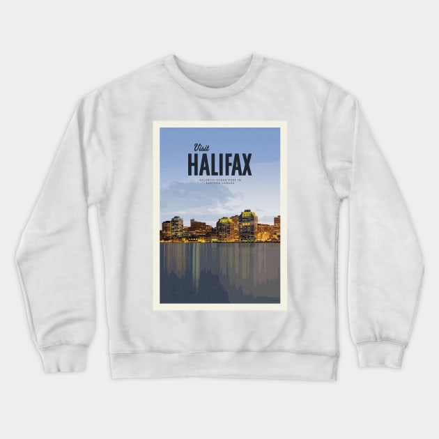 Visit Halifax Crewneck Sweatshirt by Mercury Club